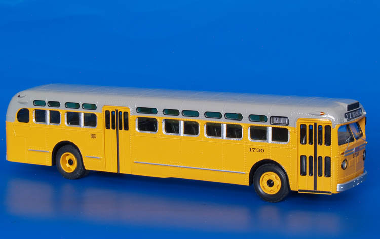 1952/53 gm tdh-5103 (baltimore transit co. 1700-1730 series). SPTC238.09 Model 1 48